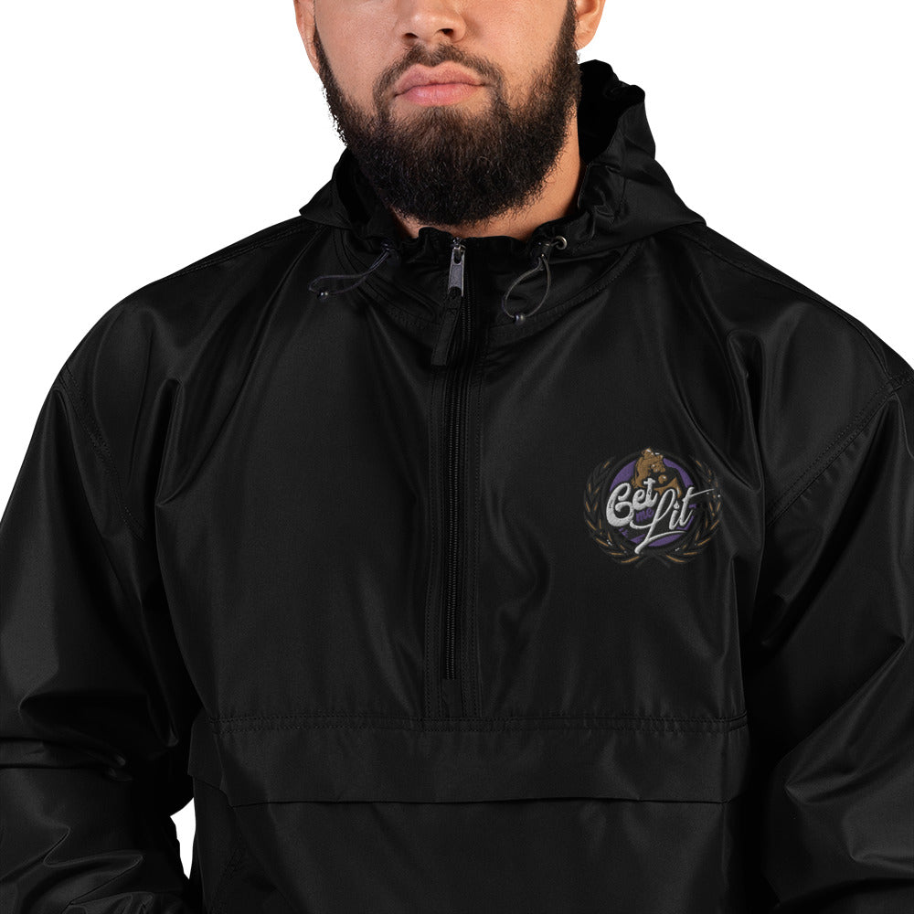 Embroidered GML Champion Wind Breaker (Packable)