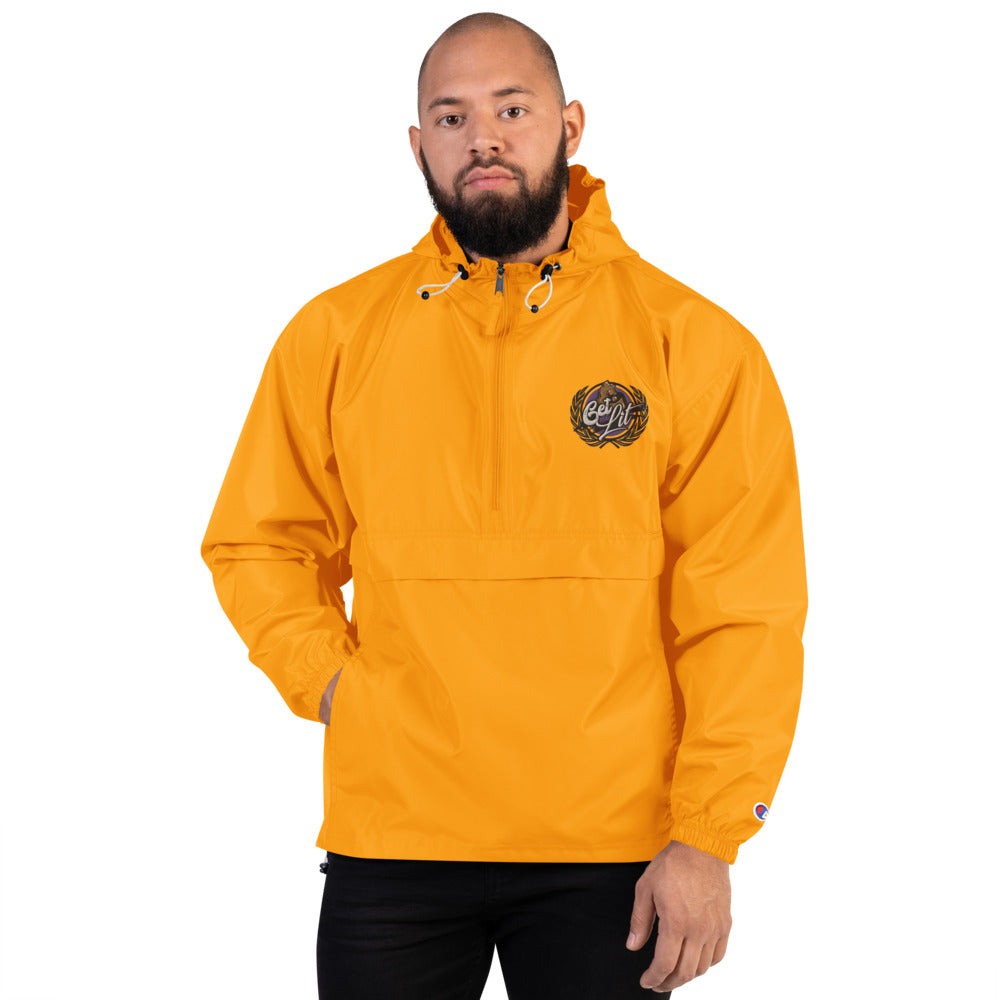 Embroidered GML Champion Wind Breaker (Packable)