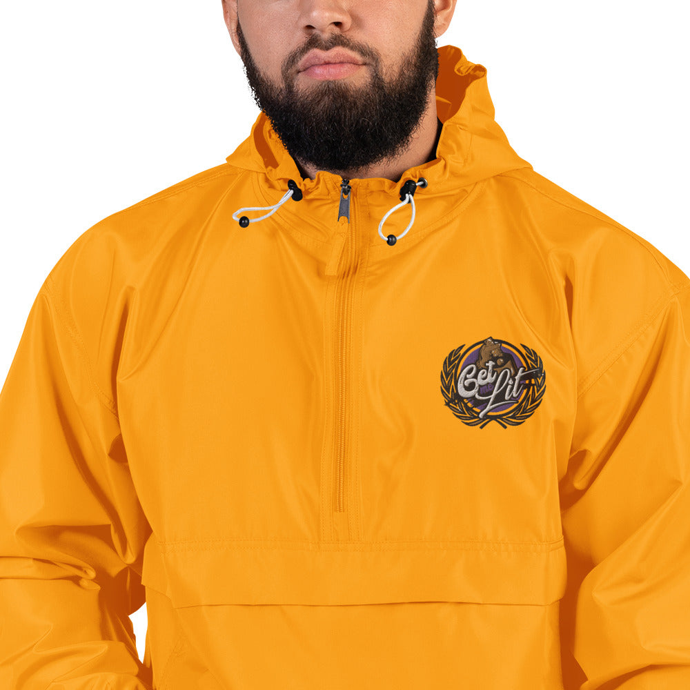 Embroidered GML Champion Wind Breaker (Packable)