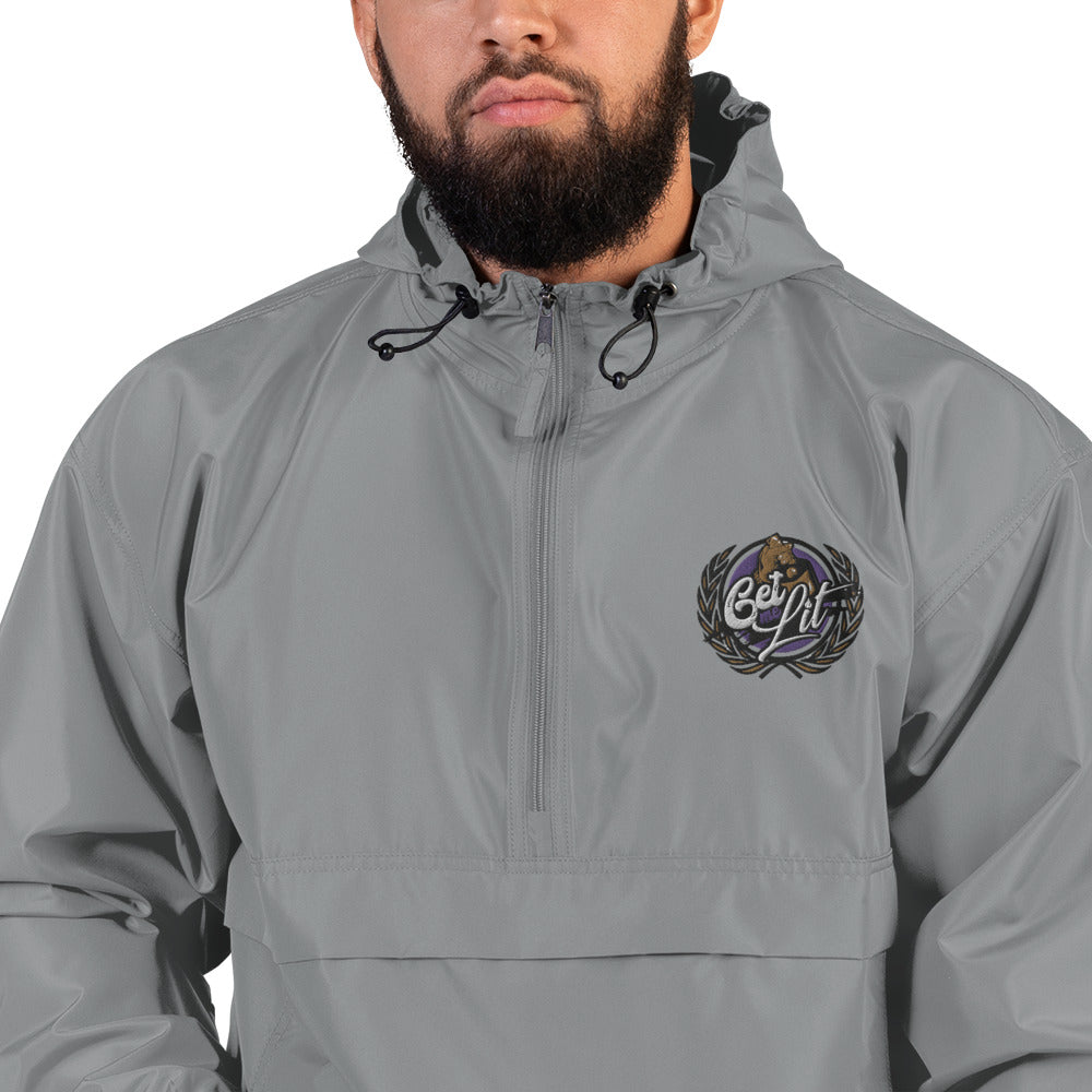 Embroidered GML Champion Wind Breaker (Packable)