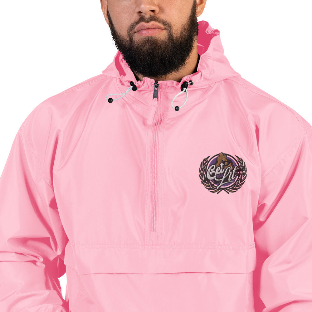 Embroidered GML Champion Wind Breaker (Packable)