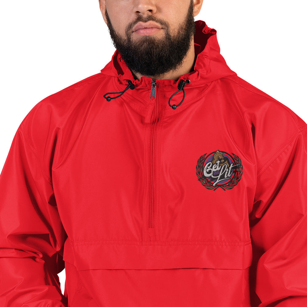 Embroidered GML Champion Wind Breaker (Packable)